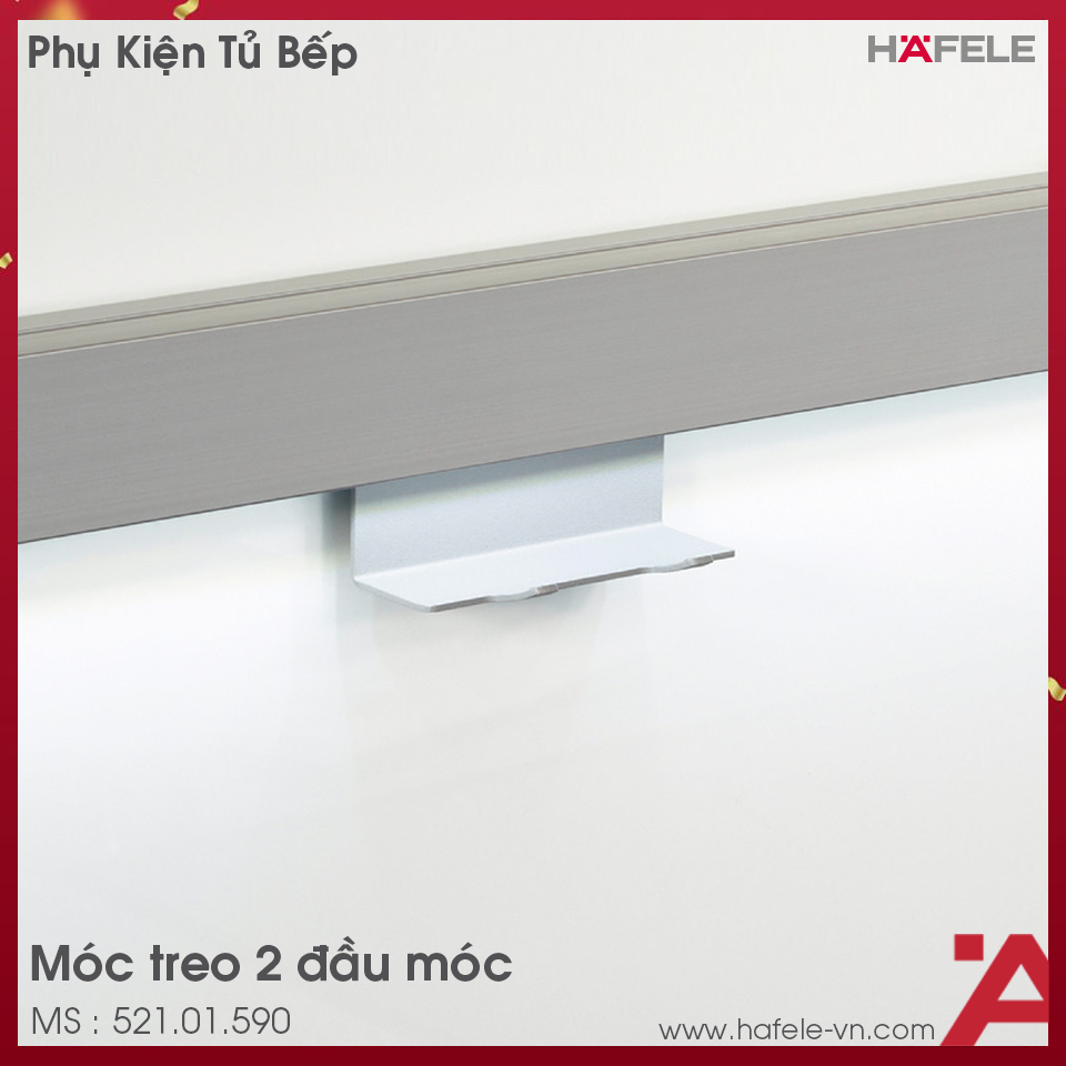 Móc Treo 2 Đầu Móc Hafele 521.01.590