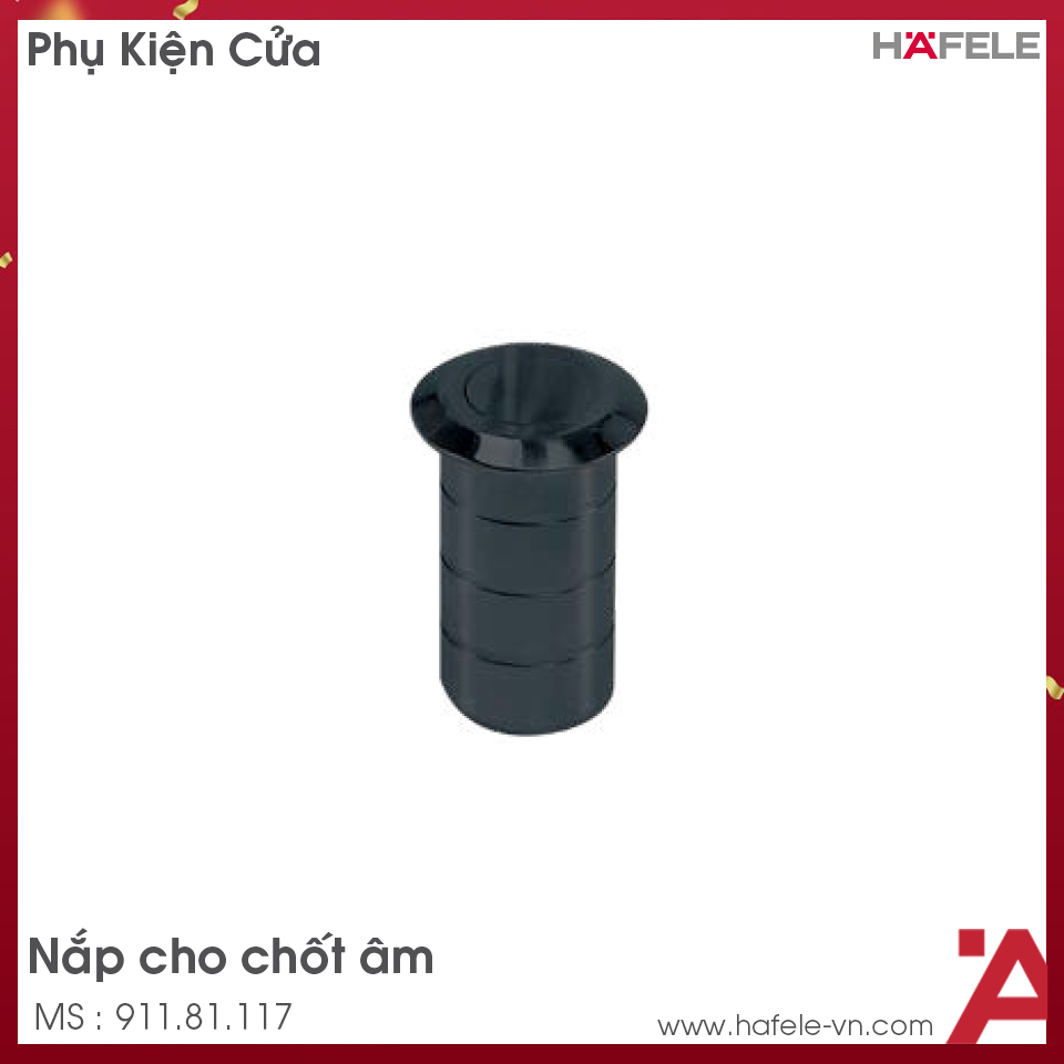 Nắp Chốt Âm Màu Đèn Hafele 911.81.117
