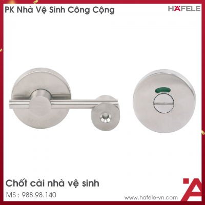 Chốt Nhà Vệ Sinh Công Cộng Hafele 988.98.140