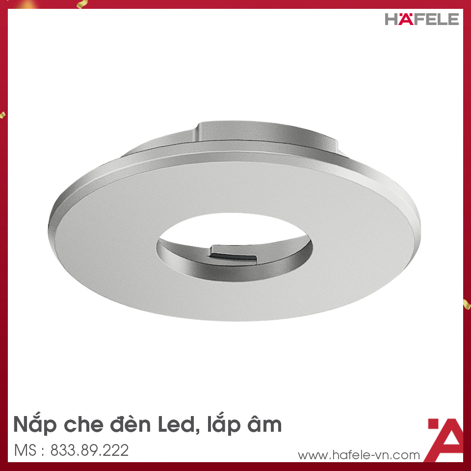 Nắp Che Đèn Led Lắp Âm Hafele 833.89.222