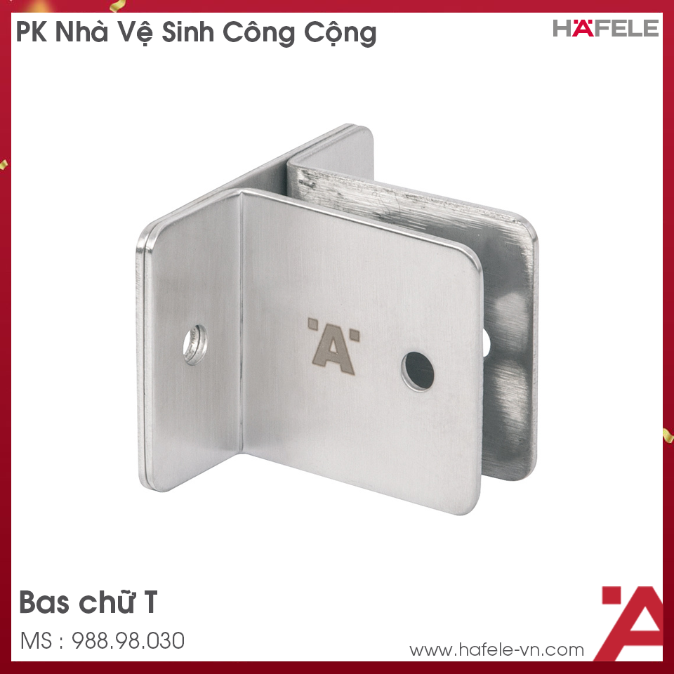 Bas Gắn Tường Chữ T Hafele 988.98.030