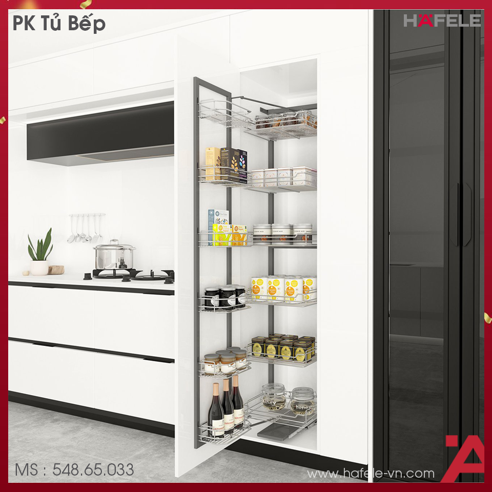Tủ Kho Dolce 6 Tầng 450mm Hafele 548.65.033