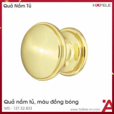 Quả Nắm Tủ Ø30mm Hafele 137.32.833