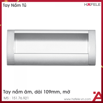 Tay Nắm Tủ Âm 109mm Hafele 151.76.921