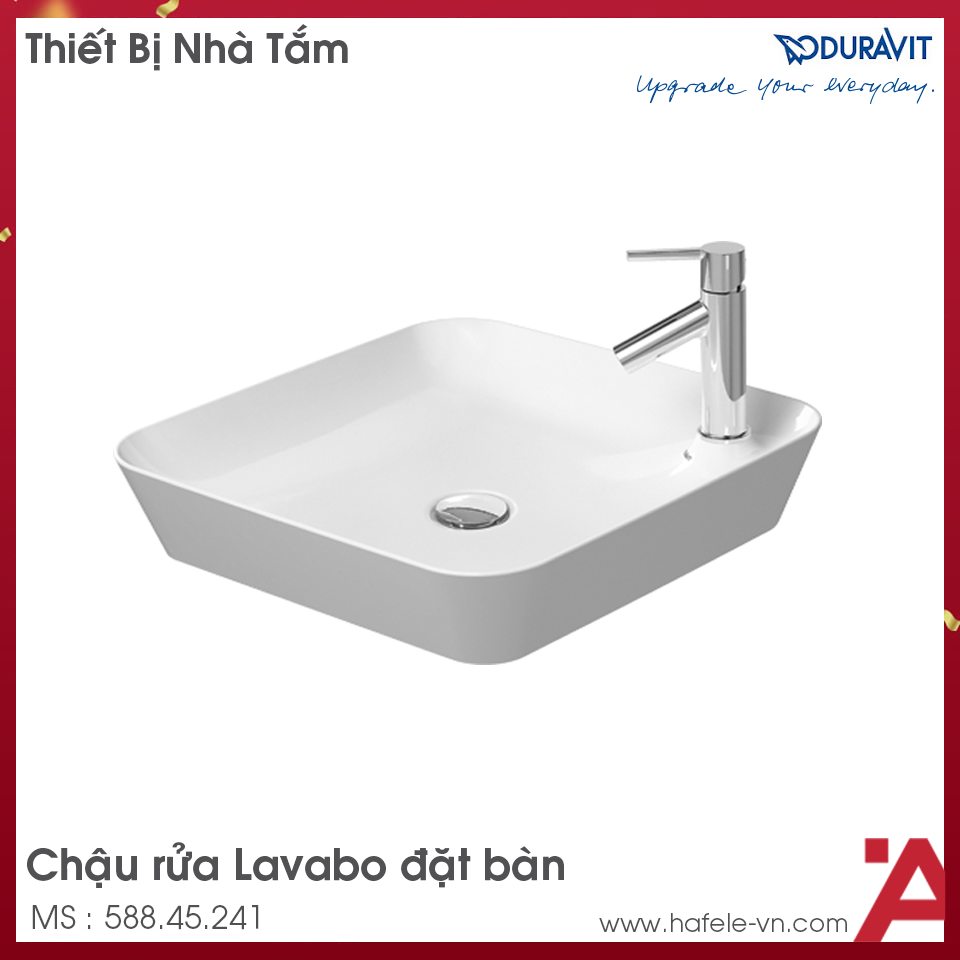 Chậu Rửa Lavabo Duravit Cape Cod 460 Hafele 588.45.241