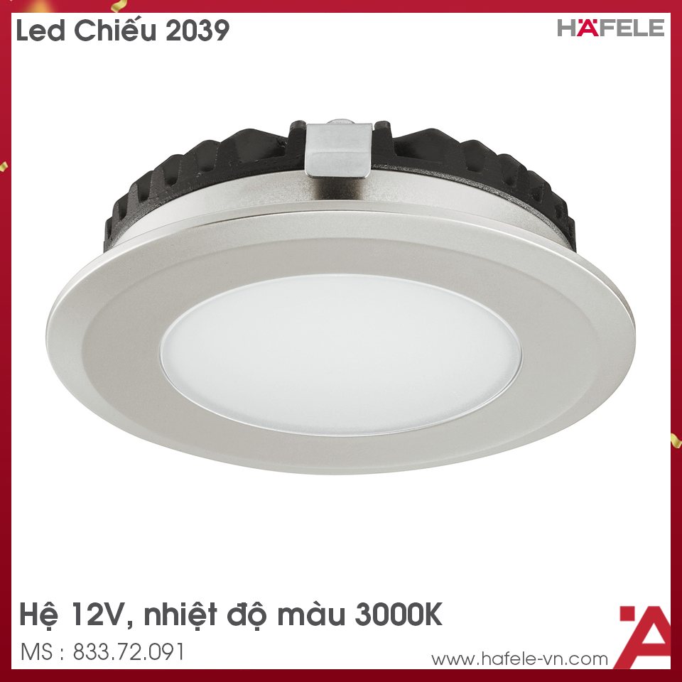 Đèn Led Chiếu 2039 Lắp Âm 12V Hafele 833.72.091