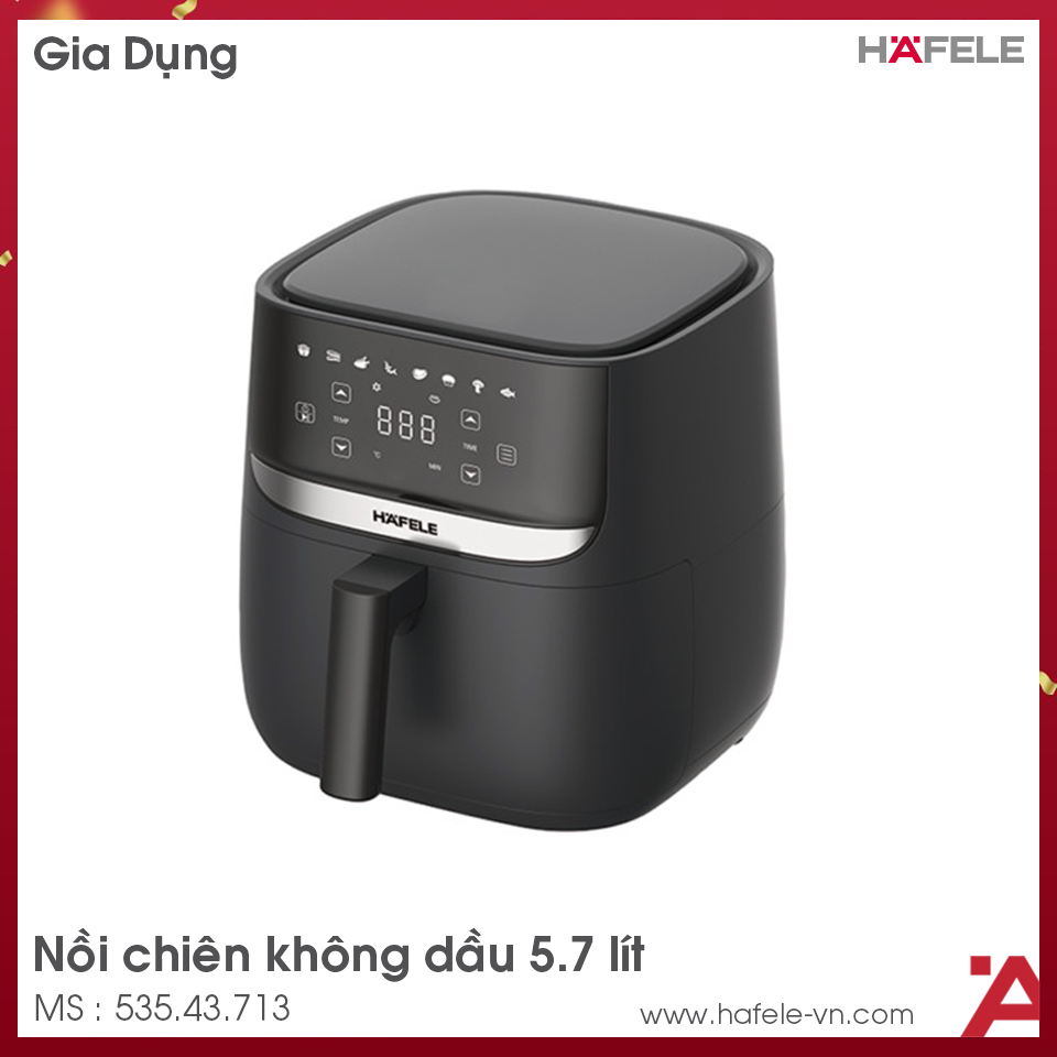 Nồi Chiên Không Dầu 5.7 AF-T5A Hafele 535.43.713