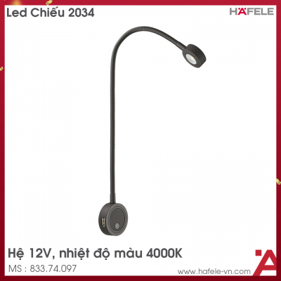 Đèn Led Chiếu 2034 Lắp Nổi 12V Hafele 833.74.097