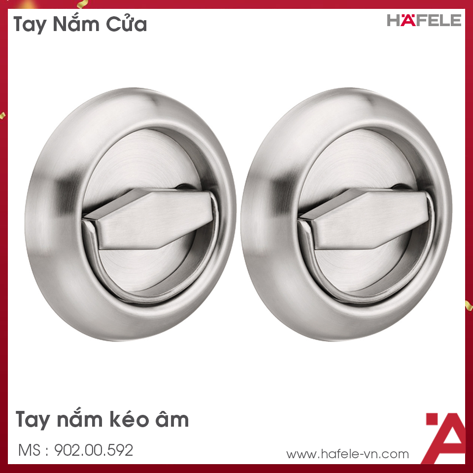 Tay Nắm Kéo Âm Hafele 902.00.592