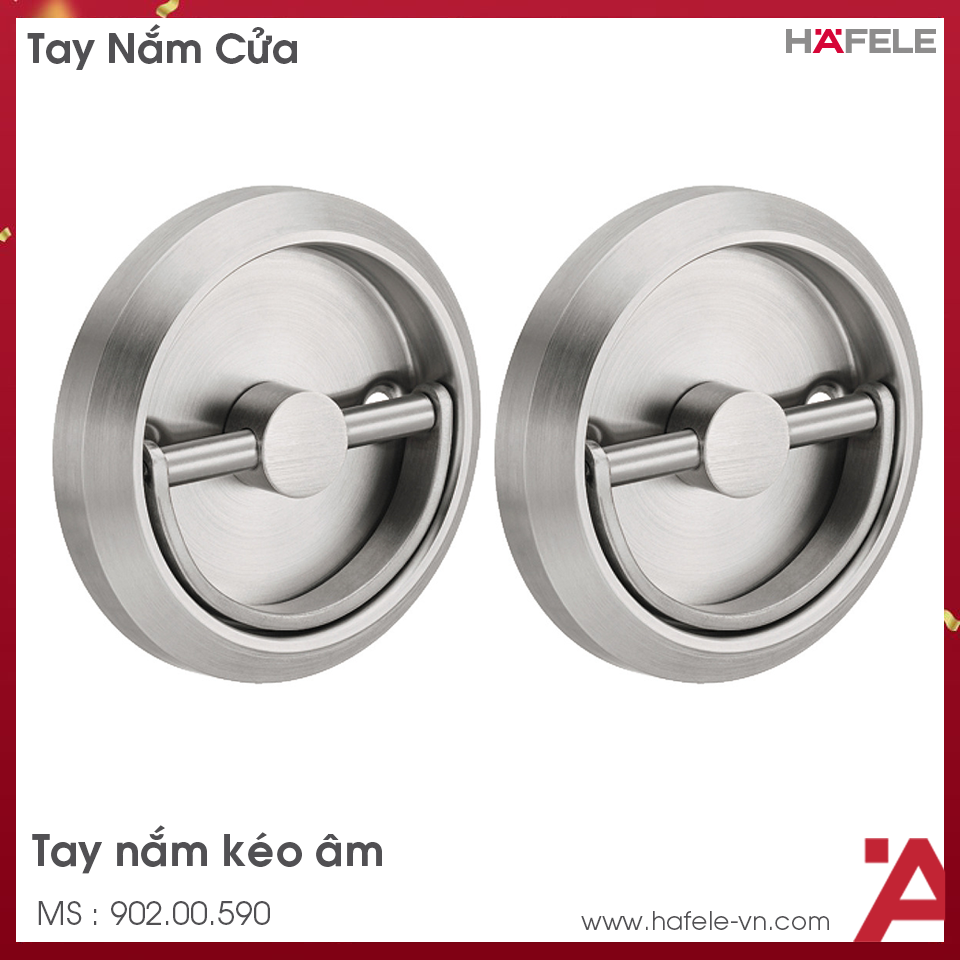 Tay Nắm Kéo Âm Hafele 902.00.590