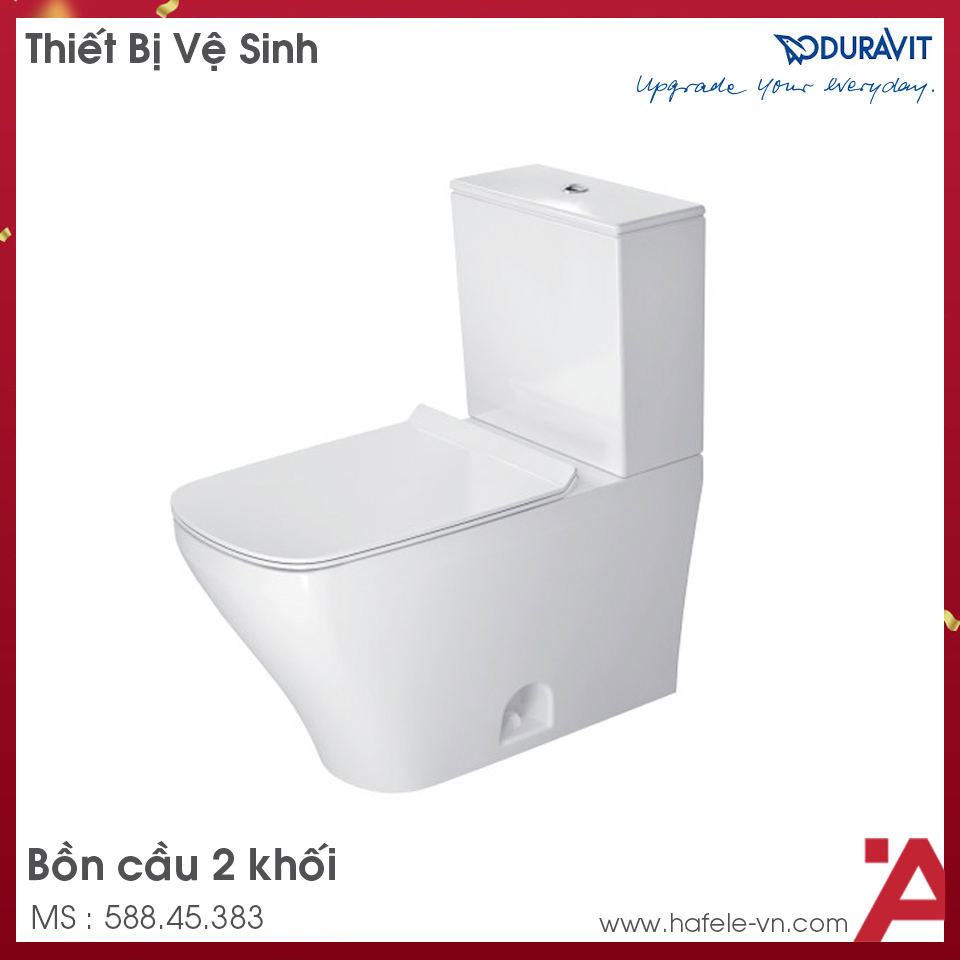 Bồn Cầu 2 Khối Durastyle Duravit 588.45.383