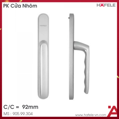 Tay Nắm Gạt Cửa Nhôm 92mm HL949ED-92 Hafele 905.99.304