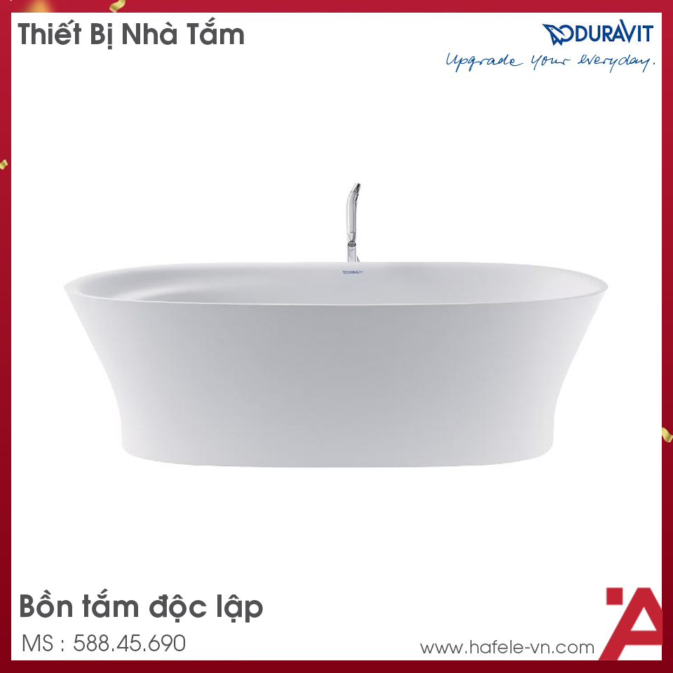 Bồn Tắm Độc Lập Duravit Cape Cod Hafele 588.45.690