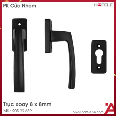 Tay Nắm Gạt Cửa Nhôm HL949D Hafele 905.99.639