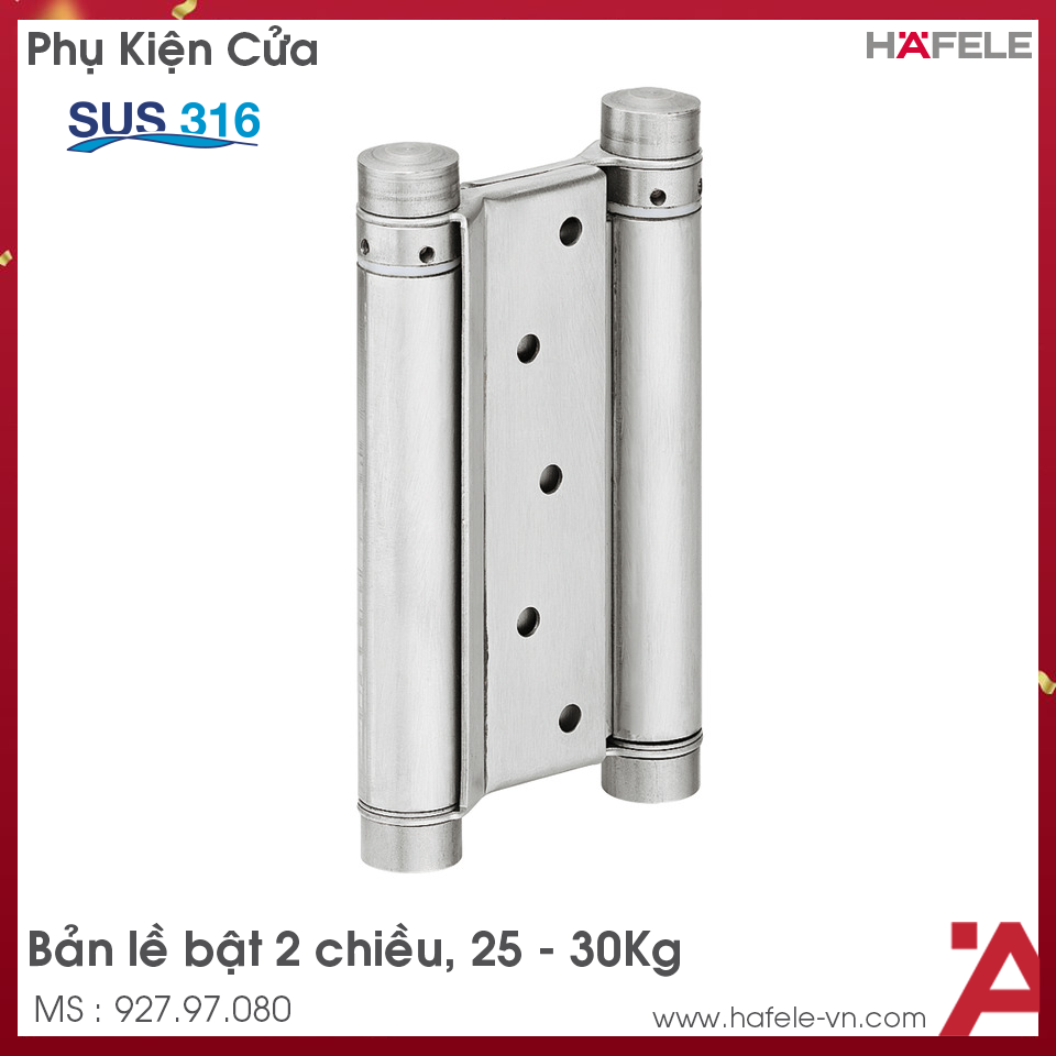 Bản Lề Bật 2 Chiều 6'' Hafele 927.97.080