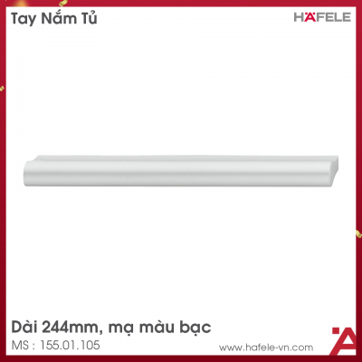 Tay Nắm Nhôm 244mm Hafele 155.01.105