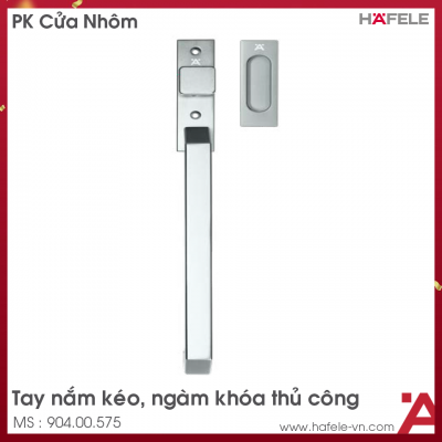 Tay Nắm Kéo Cửa Nhôm HL255 Hafele 904.00.575