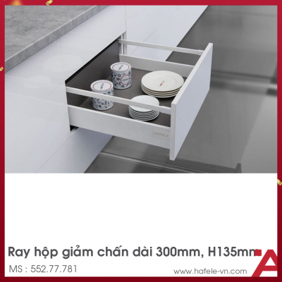Ray Hộp Alto Giảm Chấn H135mm Hafele 552.77.781