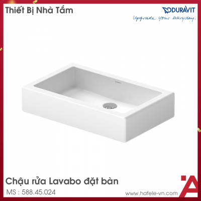 Chậu Rửa Lavabo Đặt Bàn Vero Duravit 588.45.022