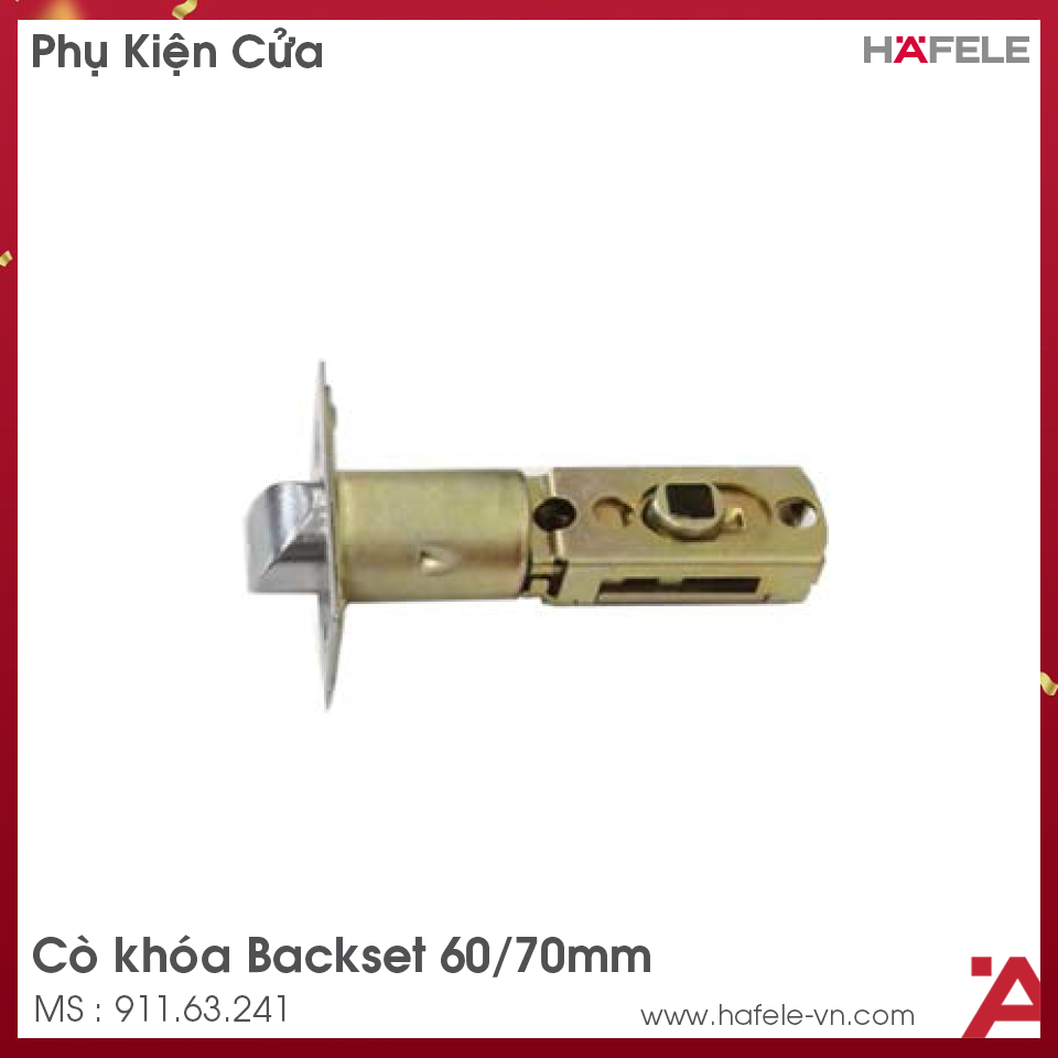 Cò Khóa 60/70mm Hafele 911.63.241