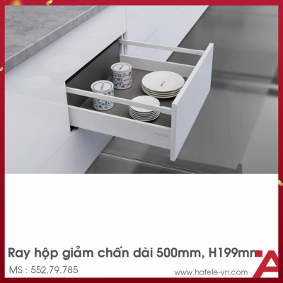 Ray Hộp Alto Giảm Chấn H199mm Hafele 552.79.785