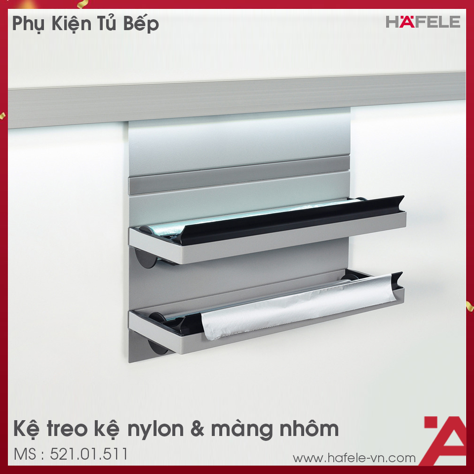 Kệ Treo Cuộn Nylon Và Màng Nhôm Hafele 521.01.511
