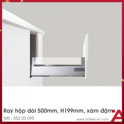 Ray Hộp Alto Giảm Chấn H199mm Hafele 552.03.095