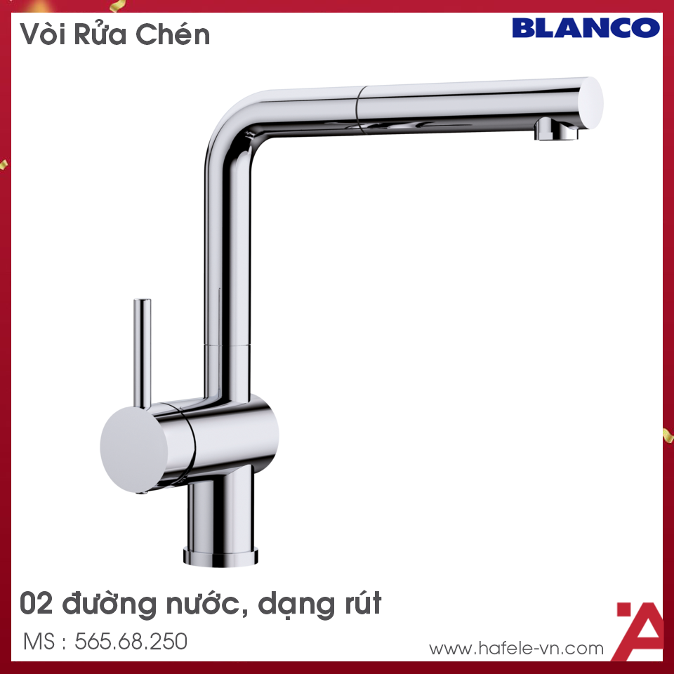 Vòi Rửa Blancolinus-S Blanco 565.68.250