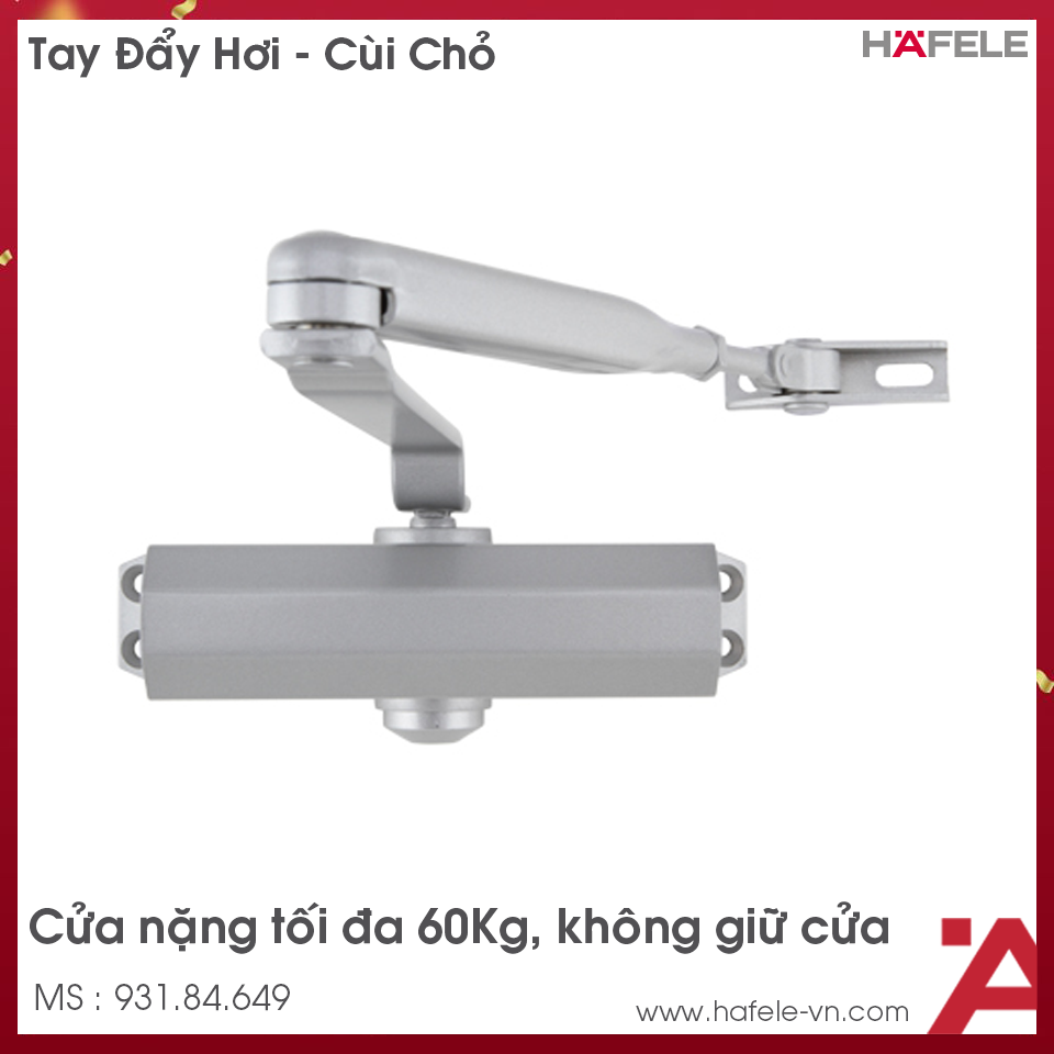 Thiết Bị Đóng Cửa Tự Động DCL11 Hafele 931.84.649