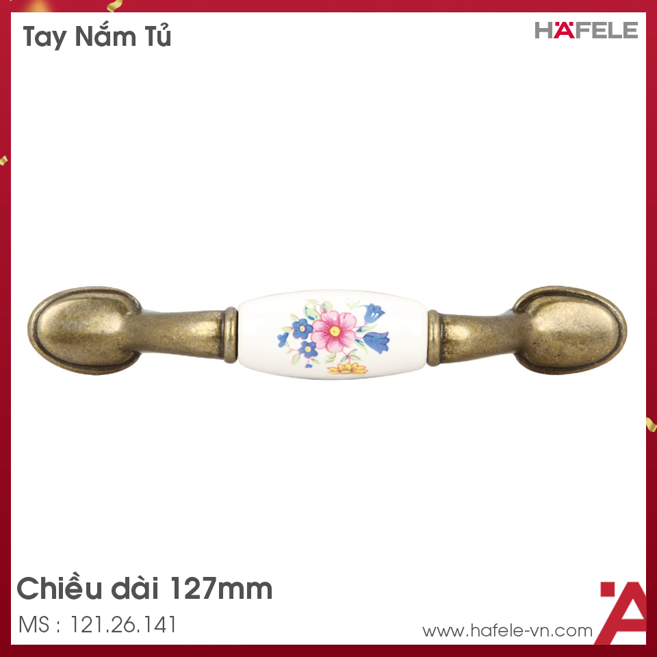 Tay Nắm Tủ Cố Điển Hafele 121.26.141