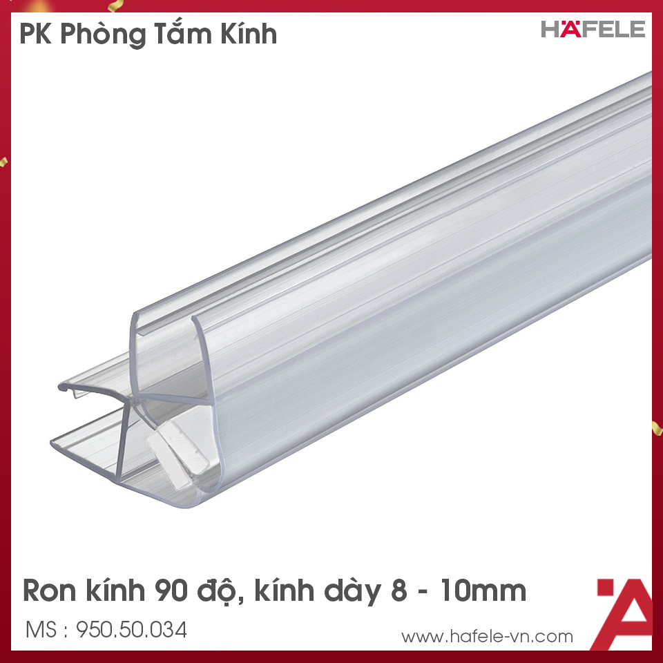 Ron Cửa Kính 8 - 10mm Nam Châm 90º Hafele 950.50.034
