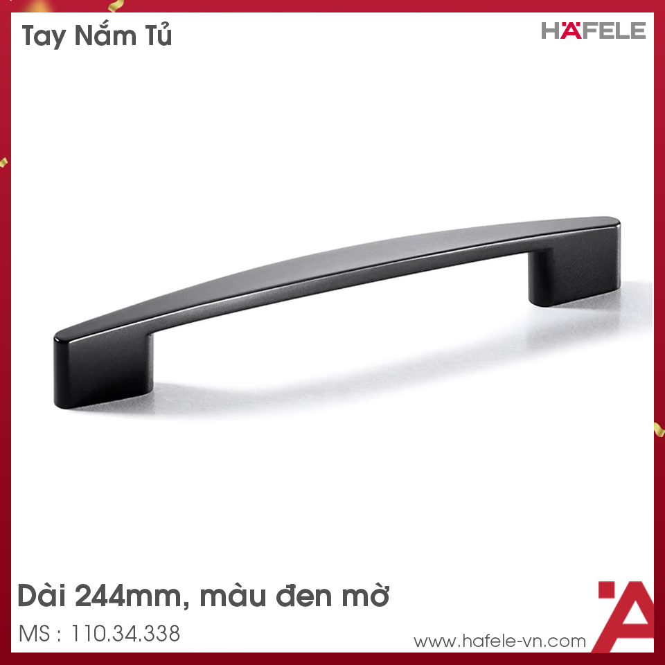 Tay Nắm Tủ 244mm H1350 Hafele 110.34.338