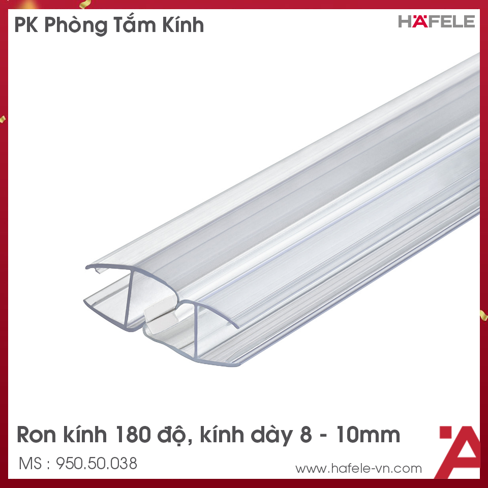 Ron Cửa Kính 8 - 10mm Nam Châm 180º Hafele 950.50.038