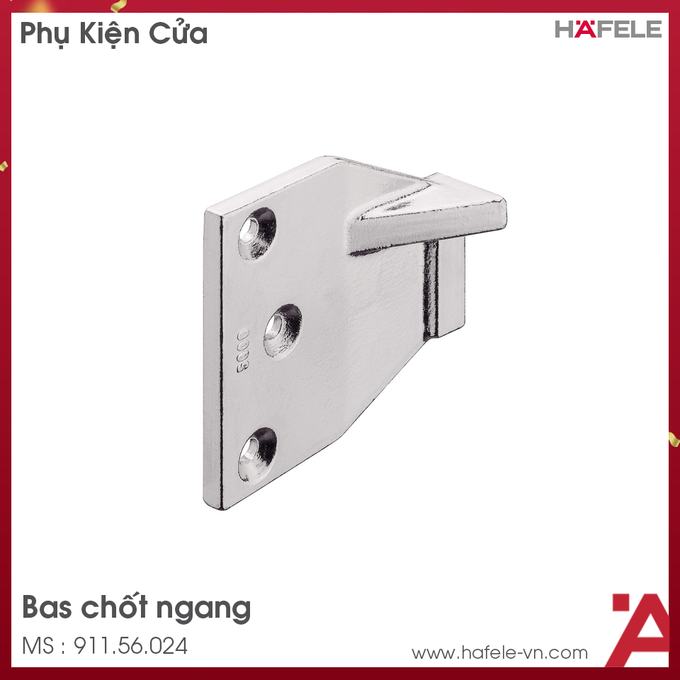 Bas Chốt Ngang Hafele 911.56.024