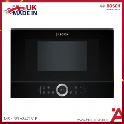 Lò Vi Sóng Âm Tủ Bosch BFL634GB1B