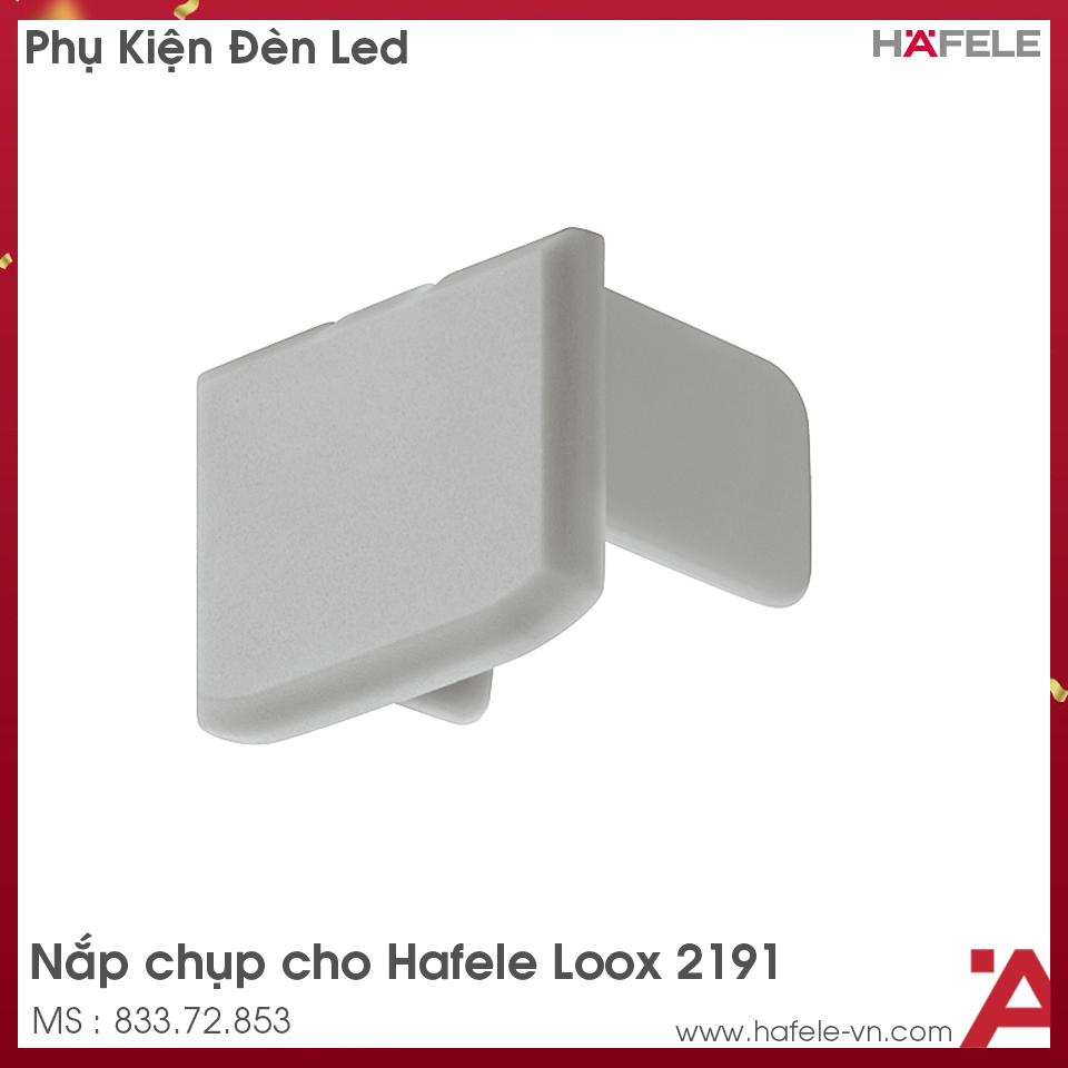 Nắp Che Thanh Dẫn Đèn Lắp Nổi Hafele 833.72.853