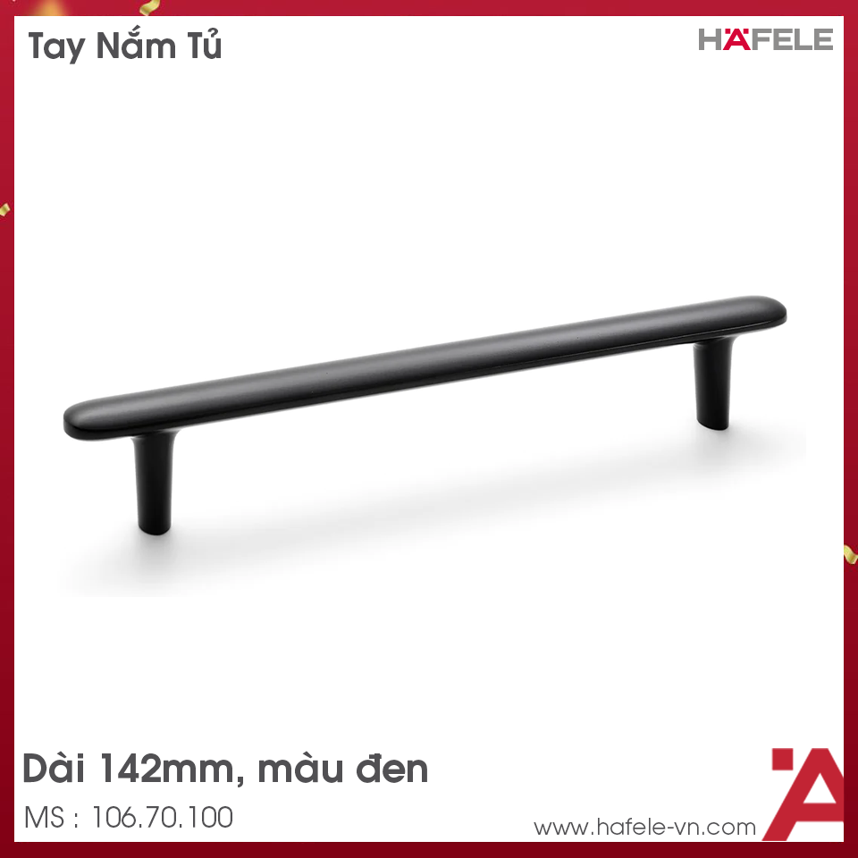 Tay Nắm Tủ 142mm H2135 Hafele 106.70.100
