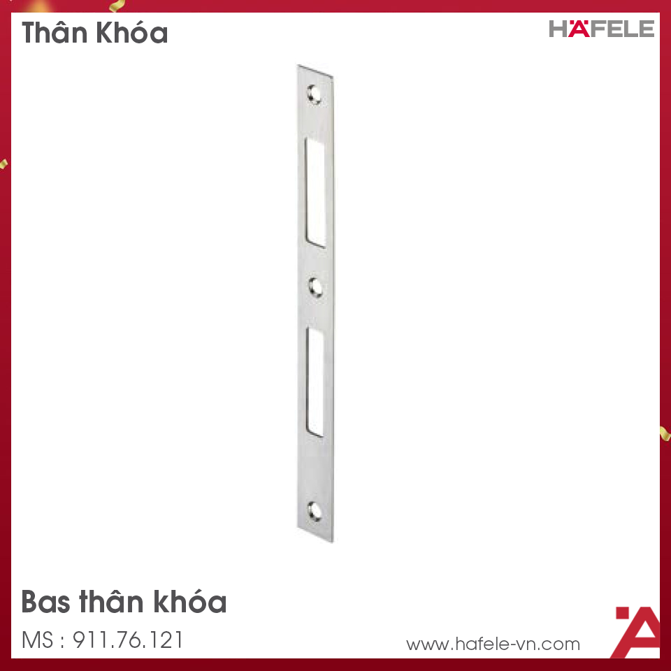 Bas Thân Khóa Hafele 911.76.121