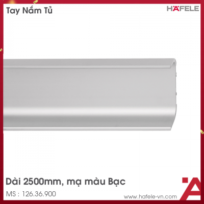 Tay Nắm Tủ Dạng Thanh Ngang Hafele 126.36.900