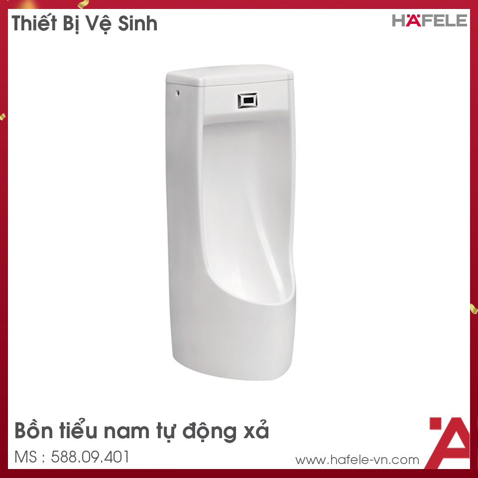 Bồn Tiểu Nam Đặt Sàn Tự Động Hafele 588.09.401