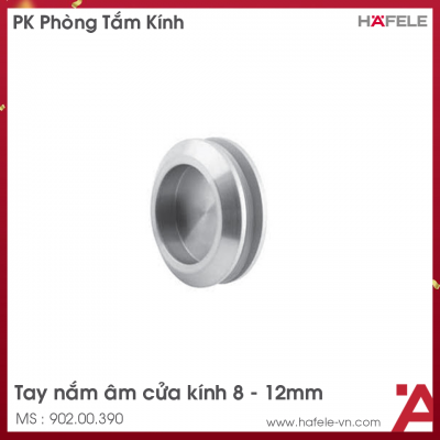 Tay Nắm Âm Cho Cửa Kính Hafele 902.00.390