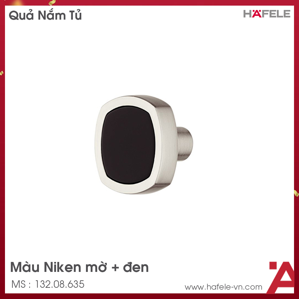 Quả Nắm Tủ Hafele 132.08.635