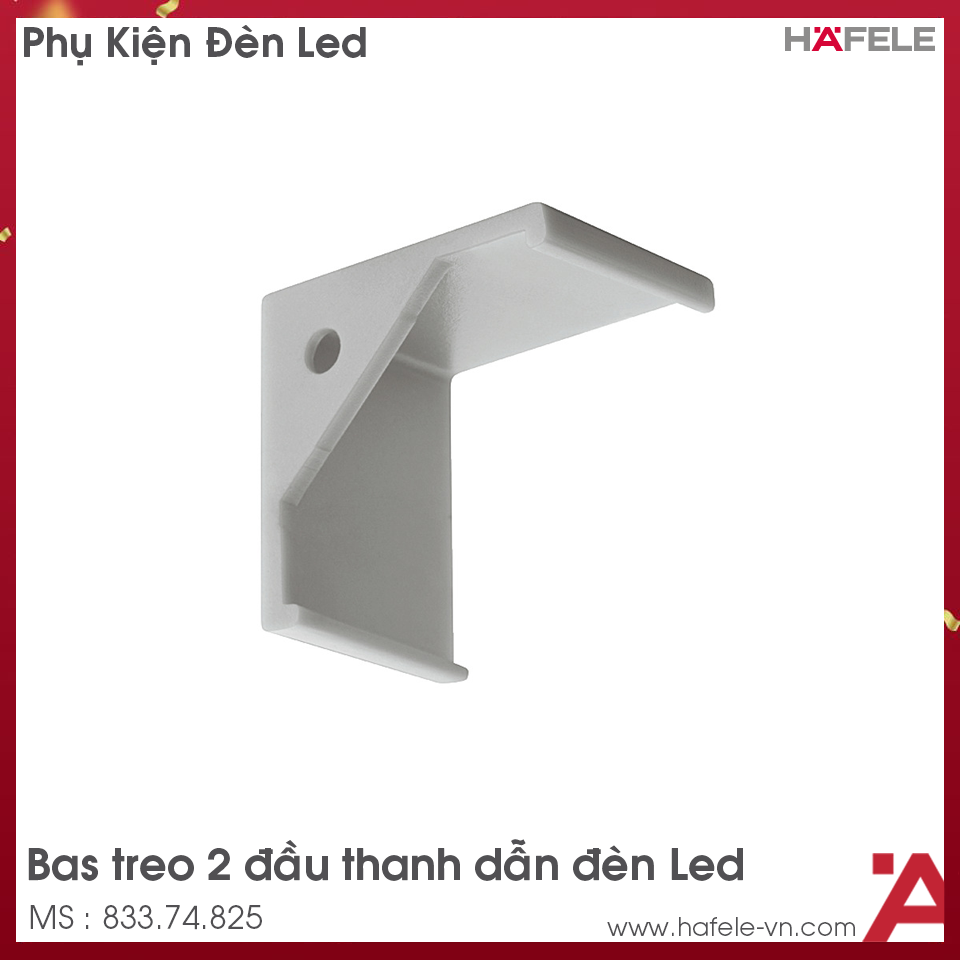 Bas Đỡ Cho Thanh Nhôm Gắn Góc Hafele 833.74.825