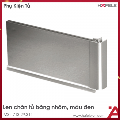 Len Chân Tủ Bằng Nhôm 4000mm Hafele 713.29.311