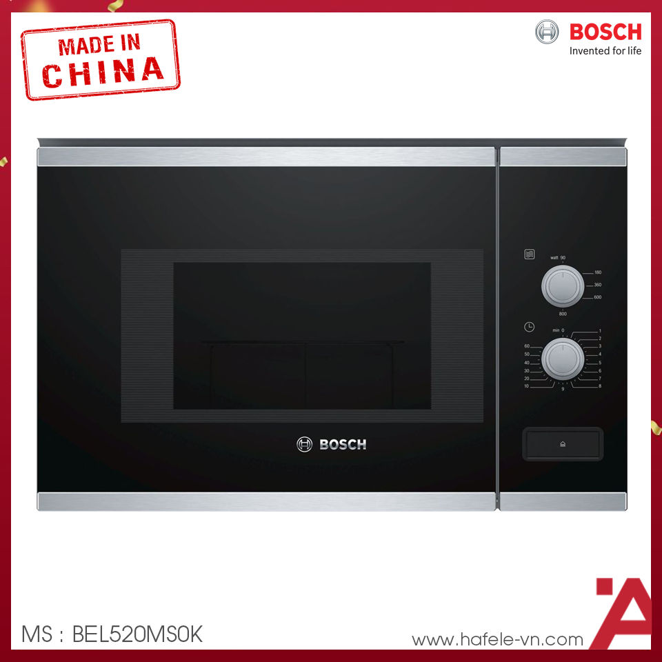 Lò Vi Sóng Âm Tủ Bosch BEL520MS0K