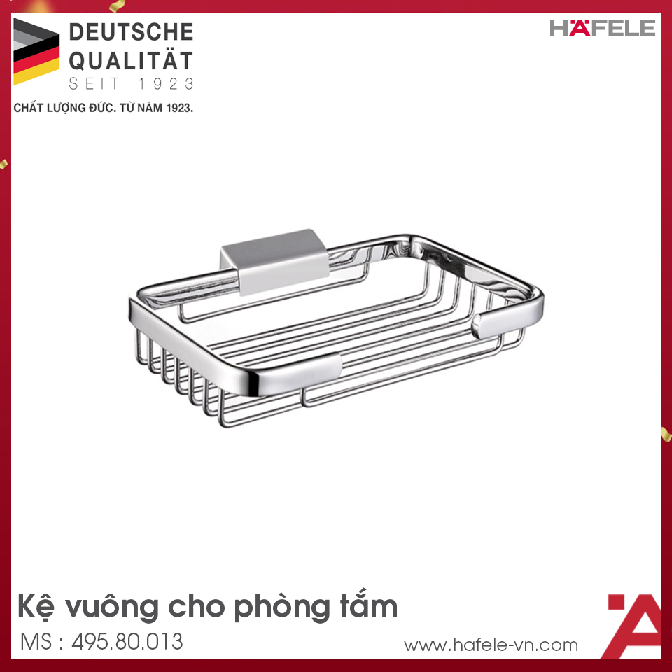 Kệ Vuông Nhà Tắm Hafele 495.80.013