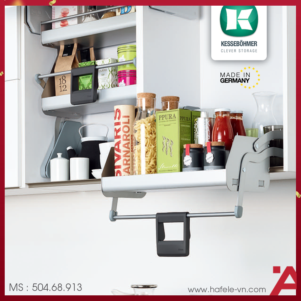 Kệ Nâng Hạ Imove 600mm Hafele 504.68.913