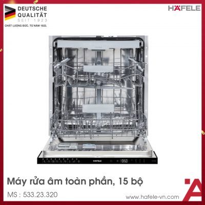 Máy Rửa Chén Âm Tủ HDW-FI60D Hafele 533.23.320