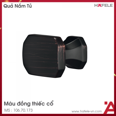 Quả Nắm Tủ H2185 Hafele 106.70.173