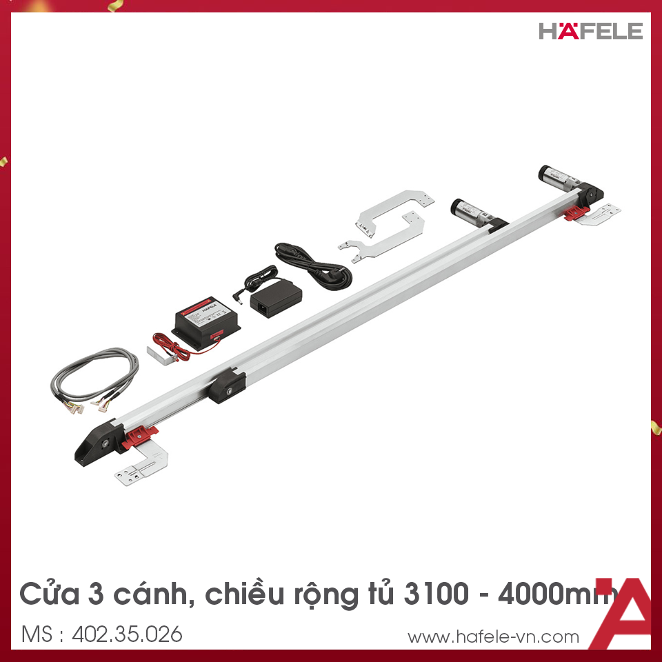 Bộ Điều Khiển Bằng Điện Cửa Trượt 70VF A Hafele 402.35.026